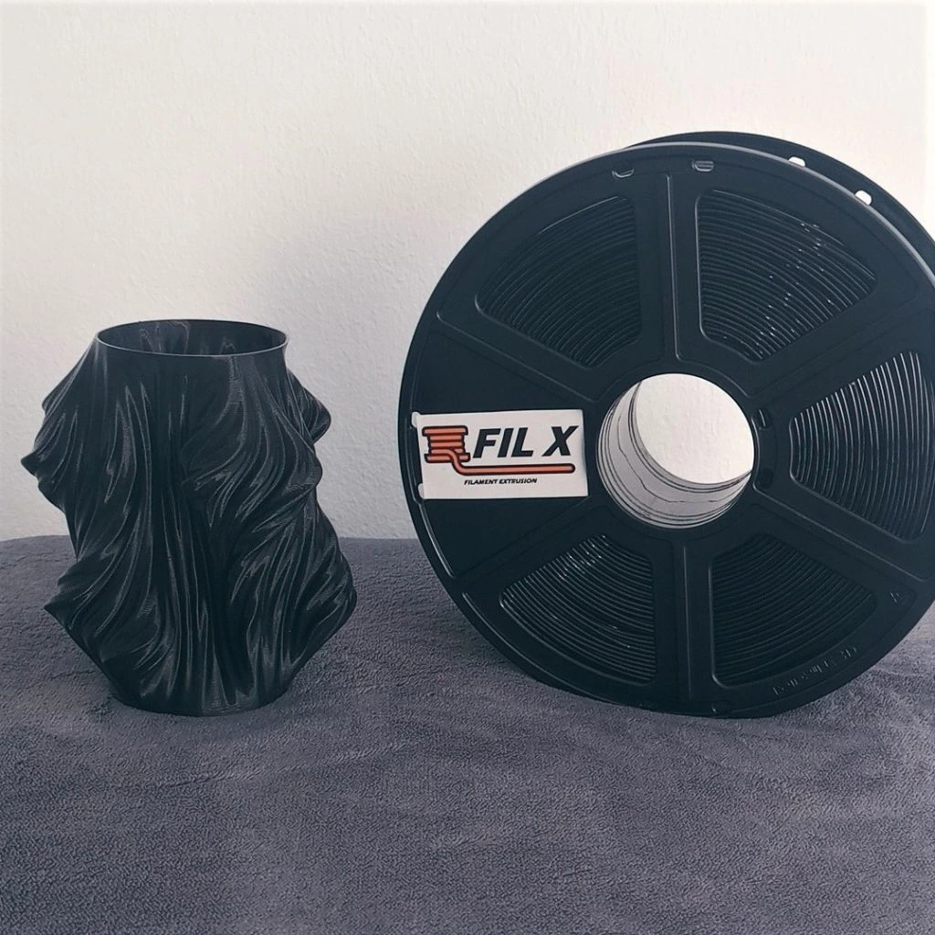 [PLA175-1-BLACK - PLA 1,75MM 1 KG BLACK STD] Black PLA